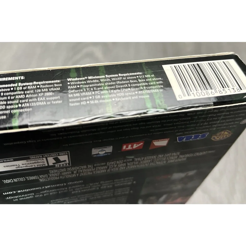 Matrix Online (PC, 2005) Computer Game SEALED‎